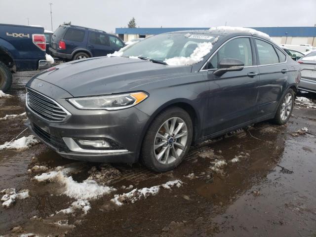 FORD FUSION SE 2017 with VIN 3FA6P0HD2HR341639 - Photo from auction