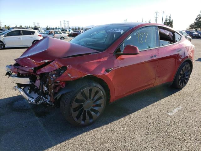 TESLA MODEL Y 2023 con VIN 7SAYGDEF9PF584416 - Foto de la subasta
