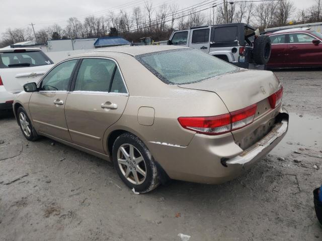 Photo 2 from auction – 2003 HONDA ACCORD EX with VIN 1HGCM665X3A089924