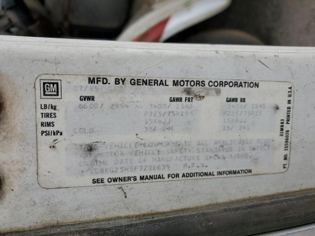 Photo 14 from auction – 1985 CHEVROLET G20 with VIN 1G8EG25H5F7201639