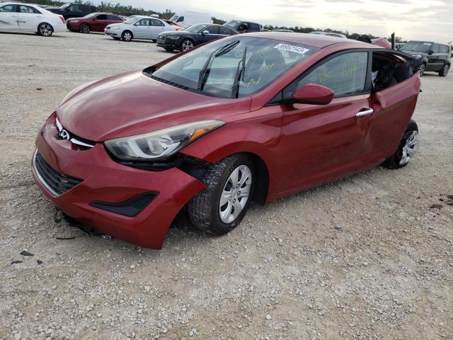 HYUNDAI ELANTRA SE 2016 with VIN 5NPDH4AE3GH786708 - Photo from auction