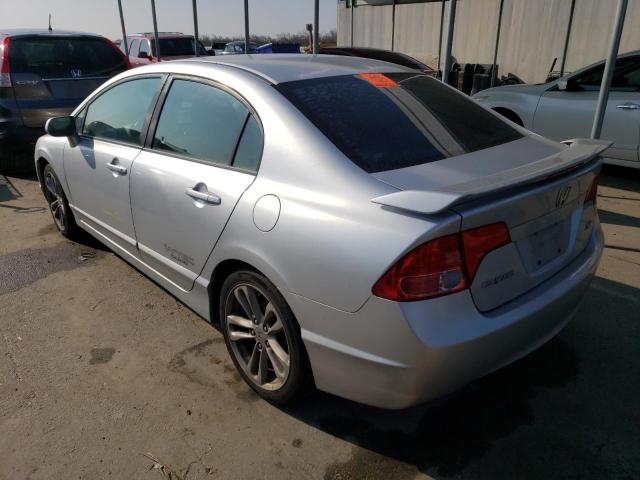 Photo 2 from auction – 2007 HONDA CIVIC SI with VIN 2HGFA55537H709747