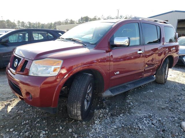 NISSAN ARMADA SE 2008 with VIN 5N1BA08D38N601331 - Photo from auction
