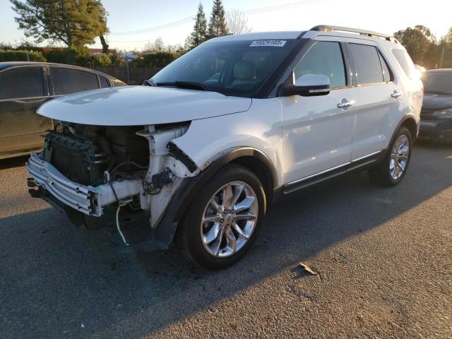 FORD EXPLORER L 2014 with VIN 1FM5K8F85EGA91286 - Photo from auction