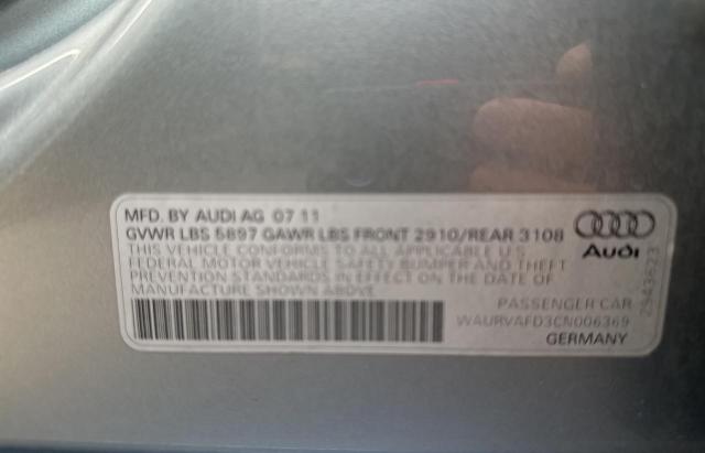 صورة رقم 10 من المزاد - 2012 AUDI A8 L QUATT مع VIN WAURVAFD3CN006369