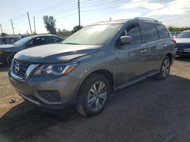 NISSAN PATHFINDER 2018 with VIN 5N1DR2MN5JC622758 - Photo from auction