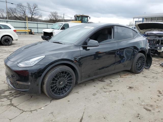 TESLA MODEL Y 2022 with VIN 7SAYGDEE3NF328387 - Photo from auction