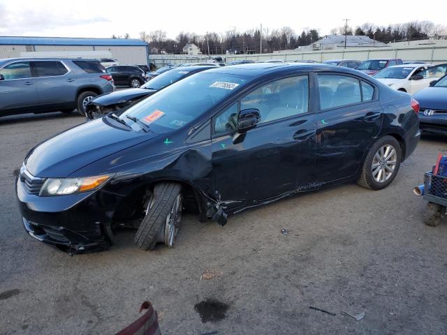 HONDA CIVIC EX 2012 with VIN 19XFB2F82CE079549 - Photo from auction