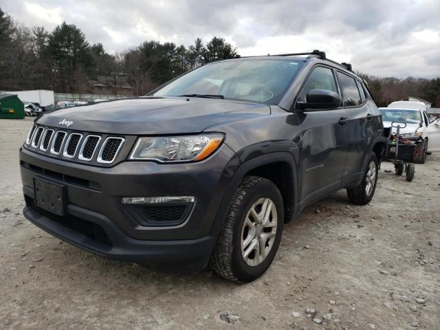 JEEP COMPASS SP 2017 with VIN 3C4NJDABXHT641908 - Photo from auction