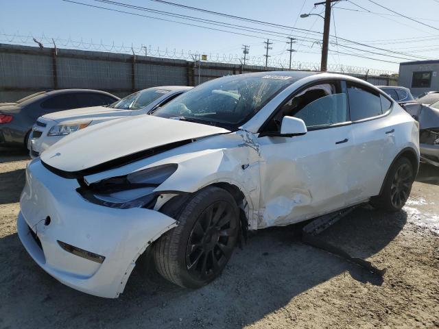TESLA MODEL Y 2022 with VIN 7SAYGDEE0NF386781 - Photo from auction