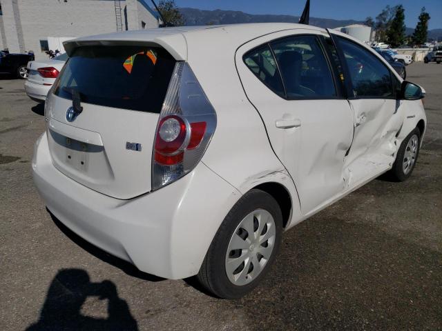 Photo 3 from auction – 2014 TOYOTA PRIUS C with VIN JTDKDTB36E1567191