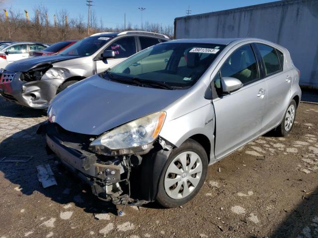 TOYOTA PRIUS C 2012 with VIN JTDKDTB31C1523984 - Photo from auction