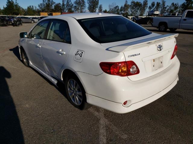 Photo 2 from auction – 2010 TOYOTA COROLLA S with VIN 2T1BU4EE8AC491238