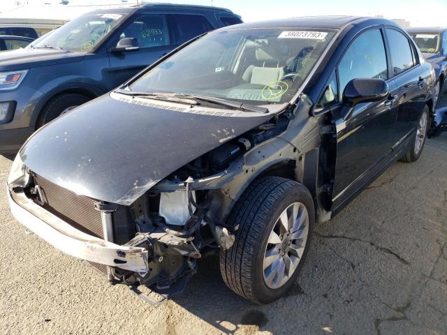 HONDA CIVIC EX 2009 with VIN 19XFA16849E039530 - Photo from auction