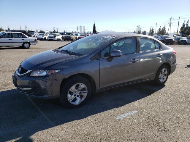 HONDA CIVIC LX 2013 with VIN 19XFB2F56DE248186 - Photo from auction