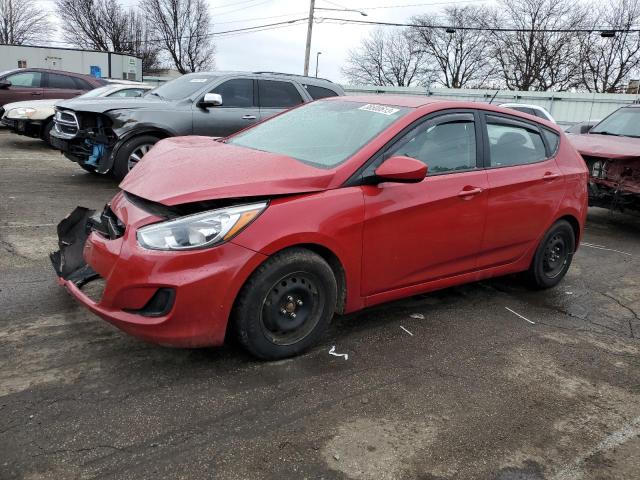 HYUNDAI ACCENT SE 2017 with VIN KMHCT5AE3HU312647 - Photo from auction