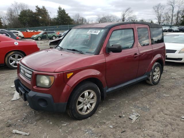 HONDA ELEMENT EX 2008 with VIN 5J6YH28708L017376 - Photo from auction