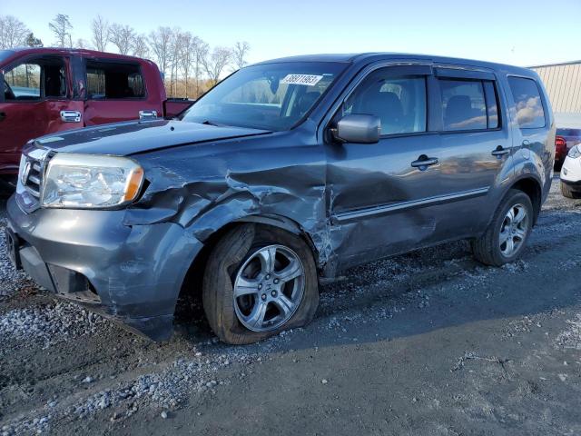 HONDA PILOT EXL 2013 with VIN 5FNYF4H52DB055534 - Photo from auction