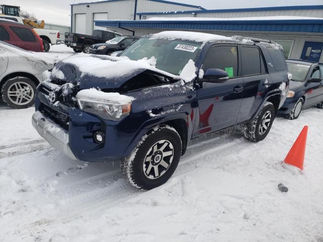 TOYOTA 4RUNNER SR 2021 with VIN JTERU5JR5M5847039 - Photo from auction
