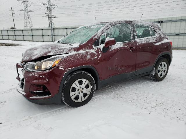 CHEVROLET TRAX LS 2017 with VIN 3GNCJKSB0HL182891 - Photo from auction