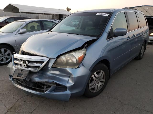 HONDA ODYSSEY EX 2006 with VIN 5FNRL38796B042906 - Photo from auction