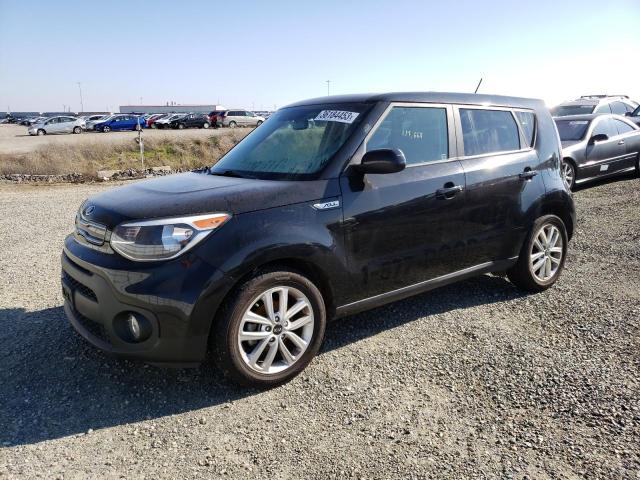 KIA SOUL + 2017 with VIN KNDJP3A53H7485071 - Photo from auction
