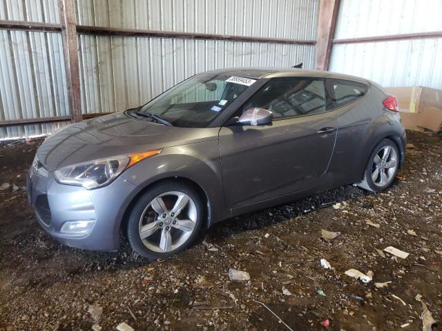 HYUNDAI VELOSTER 2014 with VIN KMHTC6AD6EU218027 - Photo from auction