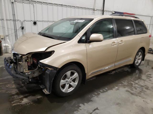 TOYOTA SIENNA LE 2013 with VIN 5TDKK3DC9DS297832 - Photo from auction