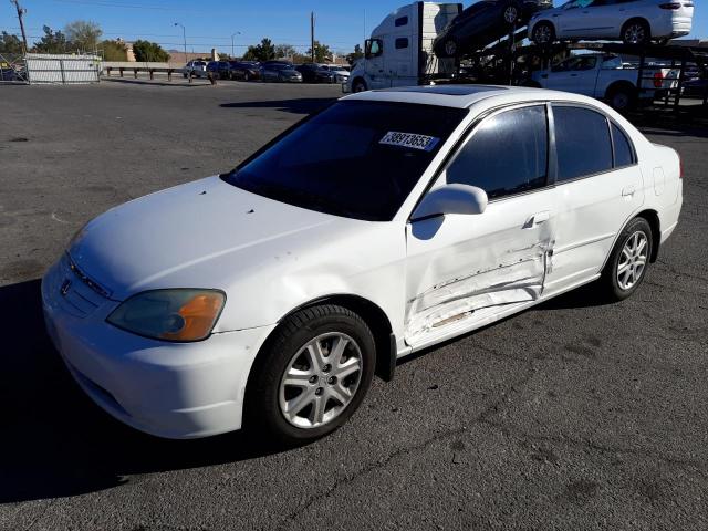 HONDA CIVIC EX 2003 with VIN 2HGES26773H598220 - Photo from auction