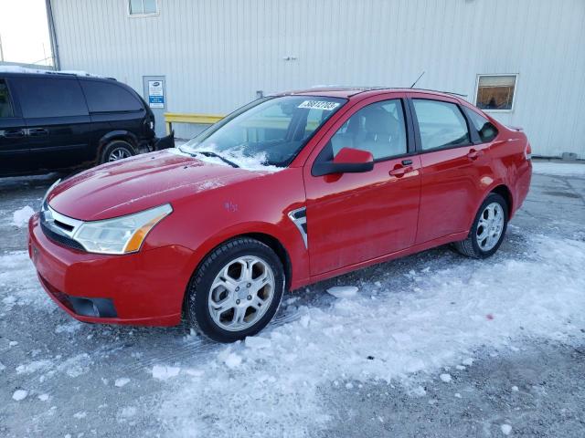 FORD FOCUS SE 2008 with VIN 1FAHP35N48W179775 - Photo from auction