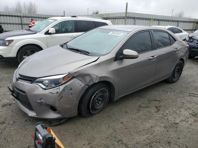 TOYOTA COROLLA L 2016 with VIN 2T1BURHE3GC595783 - Photo from auction