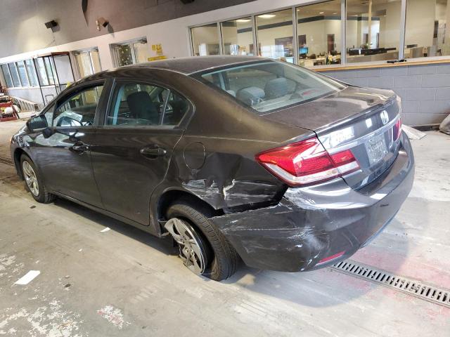 Photo 2 from auction – 2014 HONDA CIVIC LX with VIN 2HGFB2F5XEH542116