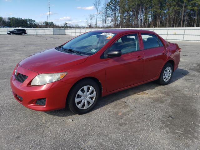 TOYOTA COROLLA BA 2009 with VIN 2T1BU40E59C131038 - Photo from auction
