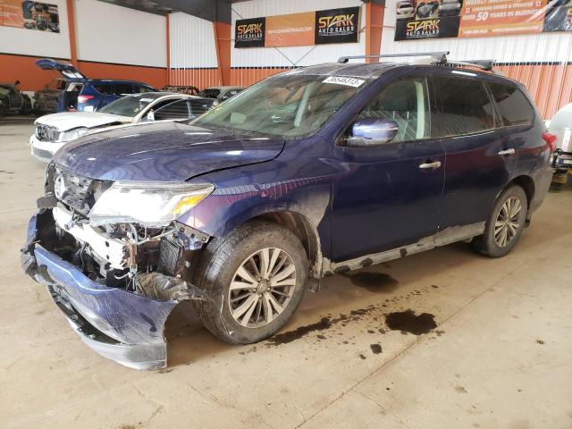 NISSAN PATHFINDER 2018 with VIN 5N1DR2MM9JC603010 - Photo from auction