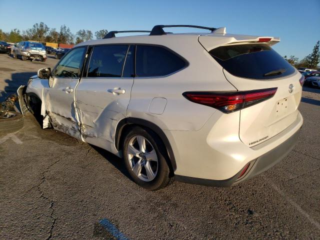 Photo 2 from auction – 2020 TOYOTA HIGHLANDER with VIN 5TDZZRAHXLS014334