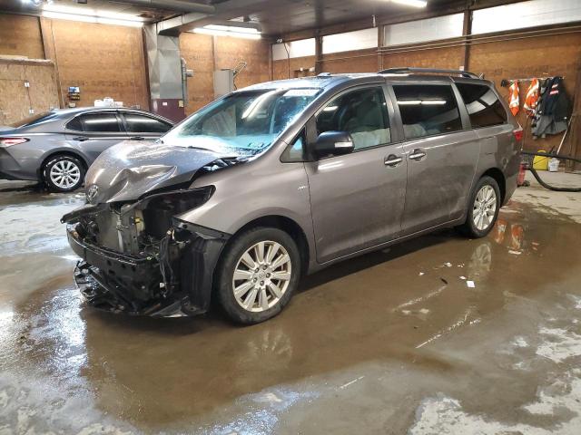 TOYOTA SIENNA XLE 2017 with VIN 5TDDZ3DC6HS170692 - Photo from auction
