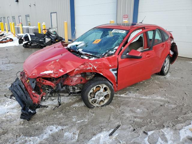 FORD FOCUS SE 2008 with VIN 1FAHP35N68W114801 - Photo from auction