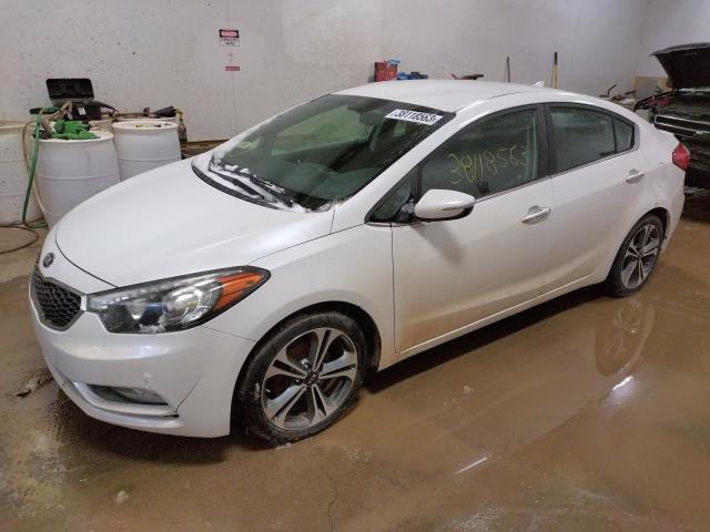 KIA FORTE EX 2015 with VIN KNAFX4A85F5284087 - Photo from auction