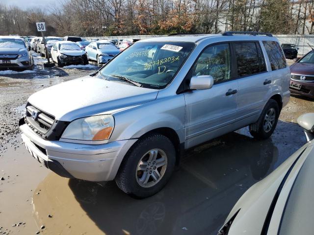 HONDA PILOT EXL 2005 with VIN 5FNYF18515B046436 - Photo from auction