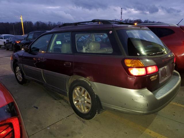Photo 2 from auction – 2000 SUBARU LEGACY OUT with VIN 4S3BH6863Y7602441