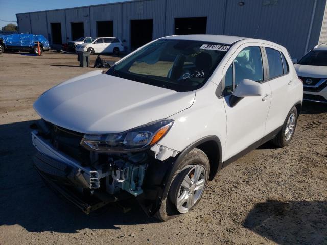 CHEVROLET TRAX LS 2020 with VIN KL7CJKSB4LB060812 - Photo from auction