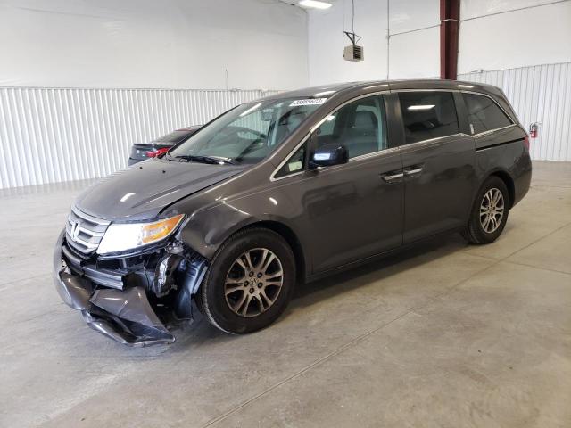 HONDA ODYSSEY EX 2013 with VIN 5FNRL5H66DB064779 - Photo from auction