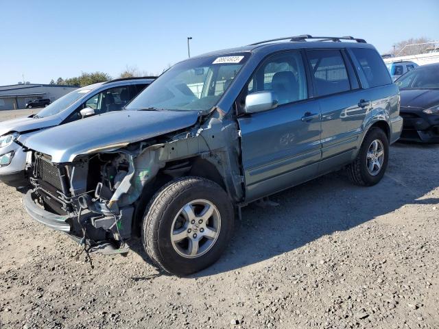 HONDA PILOT EX 2006 with VIN 2HKYF18716H559027 - Photo from auction