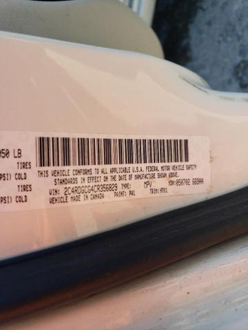 Photo 14 from auction – 2012 DODGE GRAND CARA with VIN 2C4RDGCG4CR356829