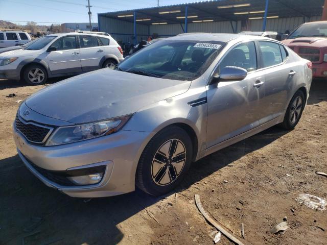 KIA OPTIMA HYB 2011 with VIN KNAGM4AD1B5004783 - Photo from auction