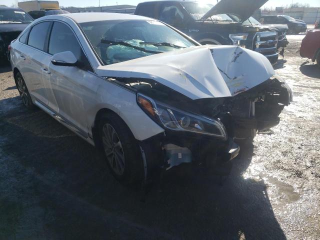 Photo 4 from auction – 2015 HYUNDAI SONATA SPO with VIN 5NPE34AF0FH134882