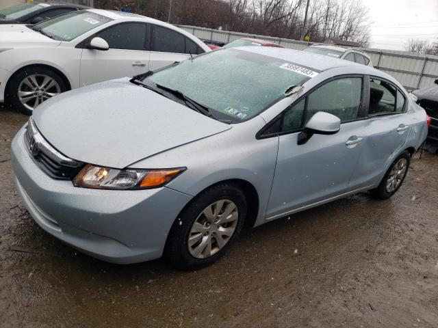 HONDA CIVIC LX 2012 with VIN 19XFB2F57CE328448 - Photo from auction