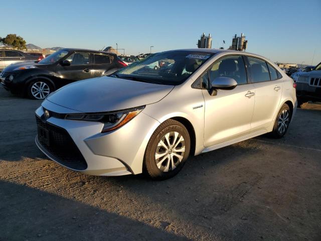 TOYOTA COROLLA LE 2020 with VIN JTDEBRBE1LJ023458 - Photo from auction