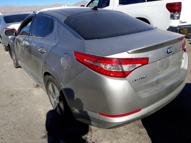 Foto 2 de la subasta – 2013 KIA OPTIMA HYB con VIN KNAGM4AD2D5053624