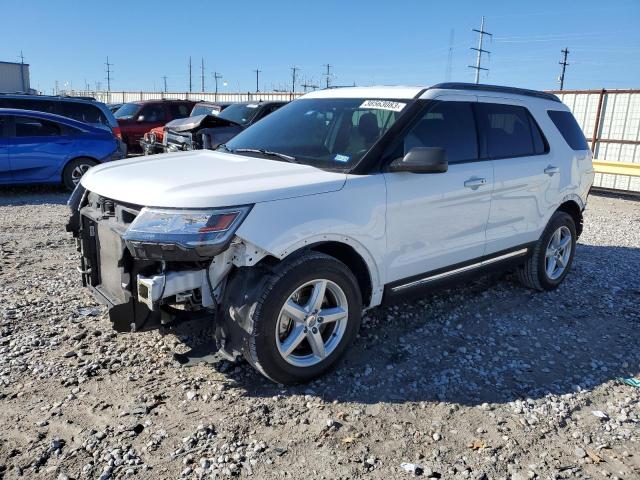 FORD EXPLORER X 2018 with VIN 1FM5K7D87JGA73668 - Photo from auction